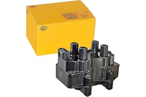 HELLA 5Da 193 175-421 Bobine D'Allumage - 12V - 4Pôle - Bloc Bobine - Vissé