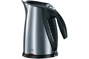 Braun Household Impression WK 600 bezprzewodowy czajnik elektryczny (2200 W, 1,7 l) metaliczny, szczotkowana stal nierdzewna