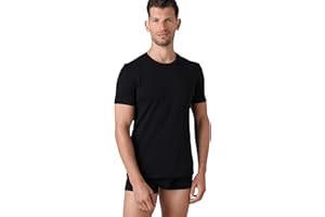 LOVABLE LVB T-Shirt Girocollo in Cotone Supima Stretch Cotton Uomo