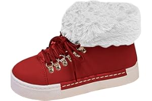 MOMOLAA Snow Boots Womens UK,Comfy Thermal Boots 2025 Cold Weather Boot Shoes Women Warm Lining Ankle Boots Winter Sneaker Classic Faux Fur Lined Winter Boots