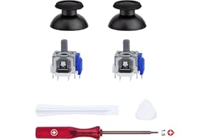 Mcbazel TMR elektromagnetyczne joysticki narzędzie zastępcze do kontrolera PS5, akcesoria zamienne z analogową nasadką 3D do kontrolera PS5 DualSense / DualSense Edge