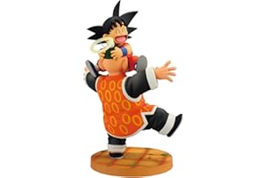 ICHIBANSHO FIGURE Ichibansho Dragon Ball Goku y Abuelo Gohan (Dragon History II) Revible Moment: Estatua Coleccionable Premium de Bandai Spirits. Figura emotiva con Detalles, coleccionistas nostálgicos.