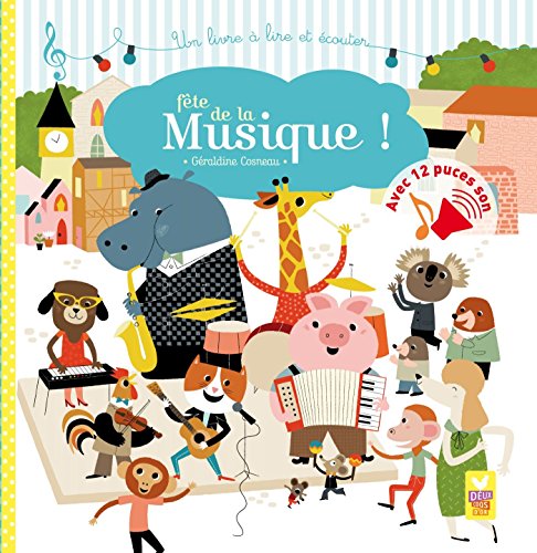 Fête de la musique - livre sonore francais