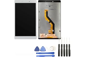Visiodirect - Ecran Complet: Vitre Tactile + écran LCD Compatible avec Samsung Galaxy Tab A 8.0 2019 SM-T290 Taille 8" Blanc + Kit Outils