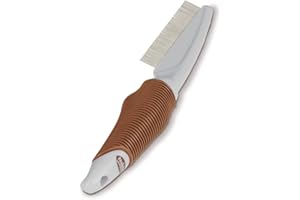 Nobby Starline - Pettine professionale per pulci per cane/gatto, 73 denti