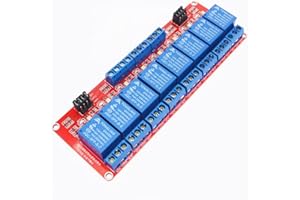 Hailege 24V 8 canali Modulo relè di alto e basso livello Trigger Modulo relè Interruttore relè