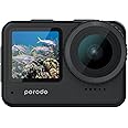Porodo Waterproof 5K Action Camera with WiFi Support and Touch Screen - Black