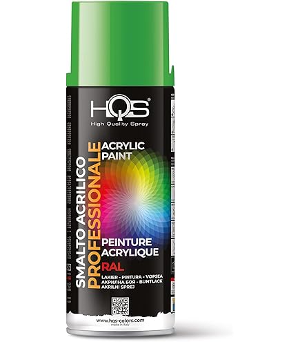 HQS Lackspray Auf Wasserbasis – 400 Ml In RAL 8003 (Braun Terrakotta) | Geruchsneutral, Elastisch, Für Innen & Außen | Auch Auf Styropor & Blumen