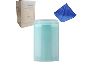 HADITA Limpiador de patas de perro limpia patas perro grande y pequeños higiene para las almohadillas de tus perros (Azul, M). Toalla para secar patas de regalo.