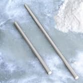 Badem10 Al&uuml;minyum Metal Oklava 2'li Set 74-49 cm B&ouml;rek Hamur Yufka A&ccedil;ma Silindir Yuvarlak Uzun Kısa Mutfak