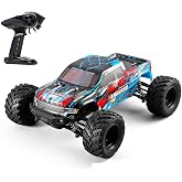 HAIBOXING RC 1/12 903 Vanguard 50+ KM/H S&uuml;rat 4X4 Uzaktan Kumandalı RC Model Araba RTR Elektrikli 4WD Offroad Truck (Mavi)