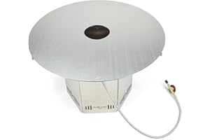 Grillrost.com Das Original Mini Feuerplatte steckbar aus Edelstahl - Perfekt für Balkon, Park & Festival