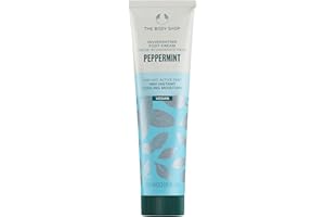 The Body Shop Peppermint Invigorating Foot Cream (1x 100ml), Cooling Foot Cream for Tired Feet, With Peppermint Essential Oil, Refreshing Moisturiser for Active Feet, Softens Dry Heels