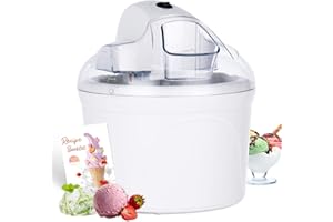 Vpcok Direct - Maquina Hacer Helados 1,5L Máquina para Hacer Helados Maquina de Helados Profesional Sorbete y Yogur Congela en 30 Minutos, Maquina Helados Soft
