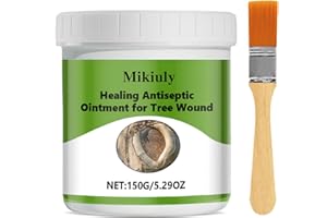 MIKIULY Antibatterico Pasta Cicatrizzante Curativa Per Ferite Piante Alberi Arbusti, Medicazione per Ferite di Alberi per Alberi Potati e Danneggiati, Pasta Riparatrice per Alberi,150g