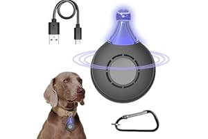 N\A NO ultrasons Anti puces et tiques électronique Répulsif à pour Les tiques Répulsif Anti-puces USB Charger pour Chiens ultrasons répulsif puces Portable sans Danger pour Animaux Le Noir