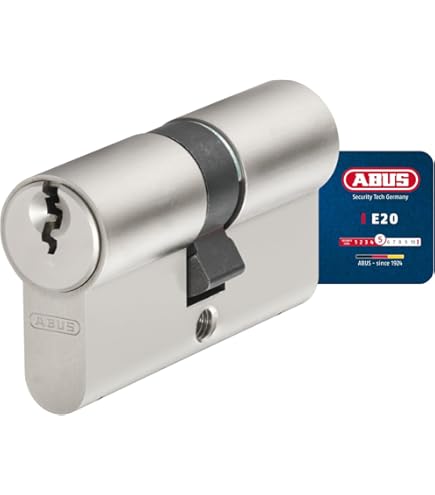 ABUS A93 Double Cylindre 40/50 Mm Avec 10 Clés, Avec Fonction