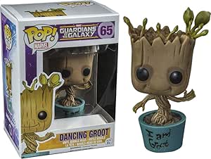 Funko Pop Marvel Dancing Groot 65 Hot Topic Exclusive Bobble Action Figure Amazon De Toys Games