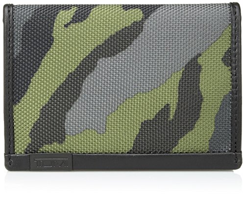 tumi green wallet