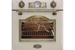 GURARI Kaiser EH 6355 ElfEm - Four électrique encastrable de style Empire - 60 cm - Autoportant - Par Kaiser, fabricant de luxe - 67 litres - Four encastré avec boutons de commande