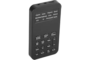 KAFUTY-1 Mini-Soundwechsler, Universal, männlich auf weiblich, Tonwechsler, Spiel, Live-Streaming, Taschenmikrofon, Stimmwechsler, Telefon, Computer, Mini-Soundkarte für Handy/PC