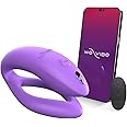 We-Vibe Sync O Couples Vibrator - Remote Control C-Shape Vibrator for Women - App Controlled Wearable Vibrating Adult Sex Toy - G-spot and Clitoral Stimulation - Waterproof & USB Rechargeable - Purple