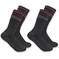 Carhartt, Men's, Heavyweight Synthetic-Wool Blend Boot Sock 2 Pairs