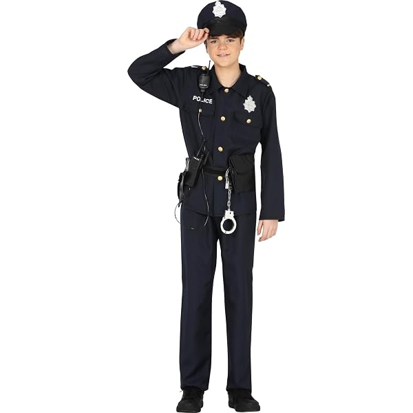 Déguisement Enfant Pilote De Course WIDMANN MILANO – Combinaison Noire Rayures Rouges, Taille 140cm (8-10 Ans), Pour Carnaval
