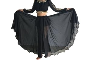 BestDance Full Circle Rock Bauchtanz Tribal Kostüme Maxi Langer Rock Kleid