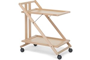 Foppapedretti Sprint Carrello Portavivande, Naturale