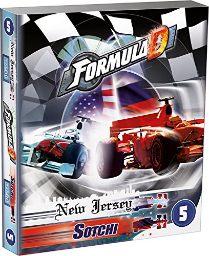 Preisvergleich Produktbild Asmodee 2193 - Formula D New Jersey Sotchi 5. Erweiterung, Brettspiel