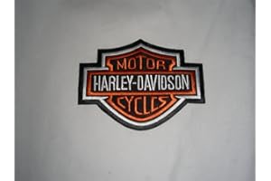 SUMA SHOP Parche Harley Davidson, 12 x 9 cm