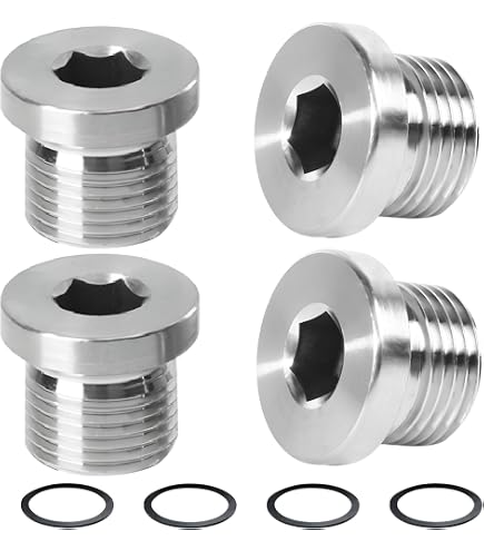 Viti A Macchina In Acciaio Inox 304 Filetto Metrico M3-M33 – Tappi Per Tubi Conici A Pressione Huiruixin