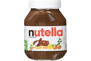 Nutella Czekoladowa pasta kakaowa z orzechami laskowymi oryginalny słoik rodzinny / słoik 825 g