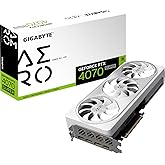 Gigabyte GeForce RTX 4070 SUPER AERO OC Graphics Card - 2565MHz Core, 12GB GDDR6X 21000MHz 192-bit Memory, PCI-E 4.0, 3x DP 1