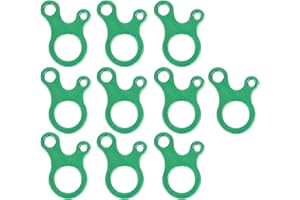 Fezf 10PCS Tensor de Cuerda de Aleación de Aluminio,Ajustador de Cuerda de Tienda de Aluminio,Tensor de Cuerda de Camping