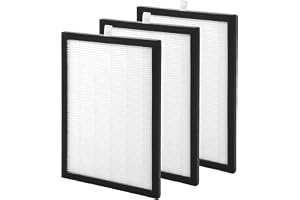 SPARES2GO HEPA-filter kompatibelt med Mitsubishi avfuktare MJ-E14CG MJ-E16VX MJ-E20BG MJ-E16VX-E1 3 x filter