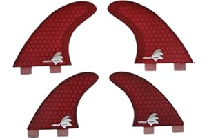 Circle One Honeycomb Quad 4 fin set (FCS compatible M5+G-X)