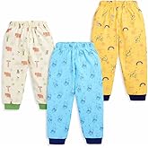 LuvLap Baby Boys & Girls 100% Cotton Pyjama Pack of 3