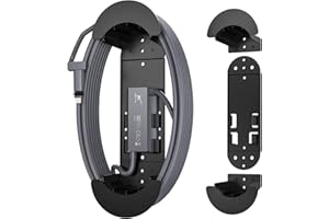 EDUP HOME Starlink - Caddy de câble Ethernet avec support adaptateur - Support mural pour gestion et rangement des câbles Starlink