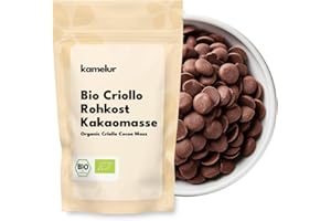 ‎KAMELUR Kamelur 1kg BIO Kakaomasse aus Criollo Kakaobohnen - Rohkost - BIO Kakao Masse, vegan und ohne Zusätze