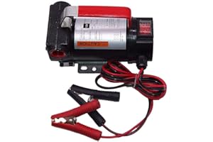 Ölabsaugpumpe 12V YUNRUX Ölpumpe Absaugpumpe Pumpe Dieselpumpe Öl Heizölpumpe Fasspumpe Kraftstoffpumpe elektrisch