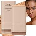 Makeup Foundation Stick,Cream Foun/dation With Built-In Brush,Make/up Multi-Use Coverage Concealer Sti/ck,Longwear Found/ation Stic/k,Stick Foundation Makeup,Foun/dation Face Sti/ck,Contour St/ick#4