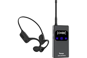 Tayogo Cuffie Subacquee per Piscina e Mare con Trasmettitore Wireless - Auricolari Bluetooth a Conduzione Ossea IPX8, Modalità Bluetooth + Ricezione, Ideali per Nuoto, Allenatori, Spotify e Audible