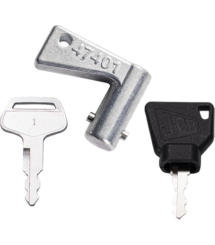 2 Stuks Ontstekingsschakelaar 47401 – Vervangende Contactsleutel Voor Graafmachines, Laders En Kiepwagens, 14 Mm As, Zinklegering 2 miniatuurafbeelding
