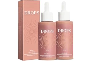 NICOONIU 2pcs Sunless Tanning Drops,2025 New Drinkable Tanning Drops,Drinkable Self-Tanner for Natural Glow,For Face & Body, Hydrating Glow,for All Skin Type