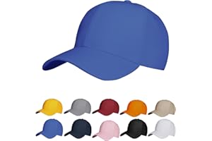 NebulaGlam Casquette de Baseball, Anti-Soleil Coton Baseball Cap, Casquette de Baseball Réglable Unisexe pour Les Entraînements de Course et Les Activités de Plein air Toutes
