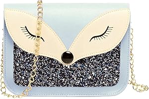 Vologle Borsa a Tracolla per Ragazze, Principessa Borsa per Bambina，alla Moda, Mini Piacevole Borsa a Tracolla, Idea Regalo Piccola Ragazza Compleanno Natale