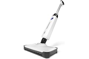 Avalla T-20 Balai Vapeur Haute Pression; Puissance de Nettoyage Triple, Préchauffage Rapide 15 s, boost 120 °C, Grand Réservoir de 500 ml - Blanc