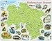 Produktbild Puzzle 54 Teile - Rahmenpuzzle - Niedersachsen /Bremen